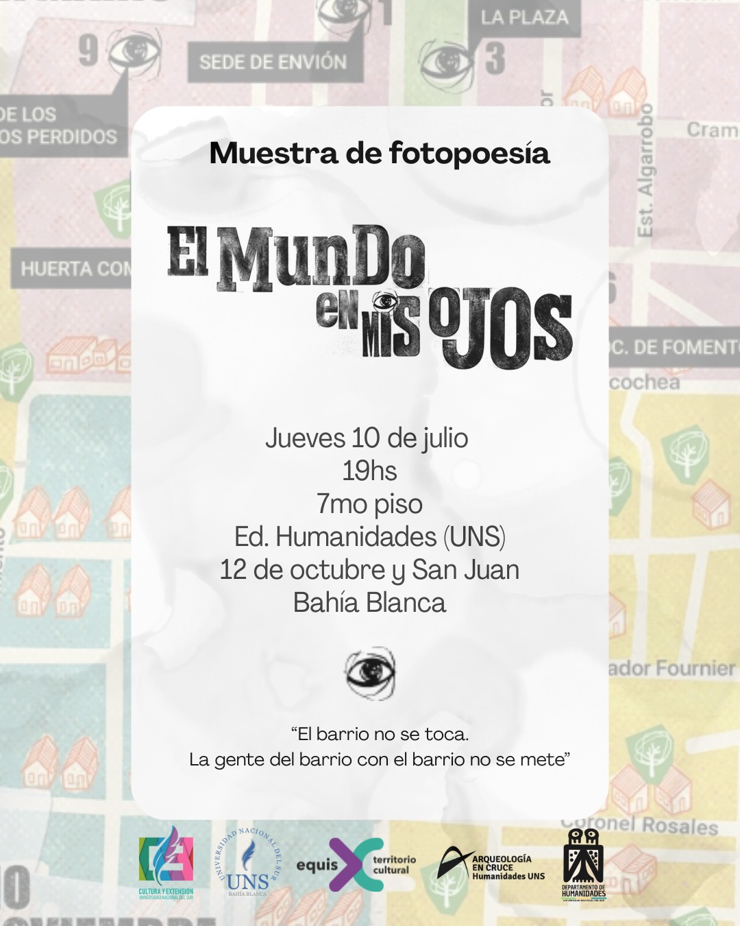 Muestra de fotopoesía “El mundo en mis ojos”